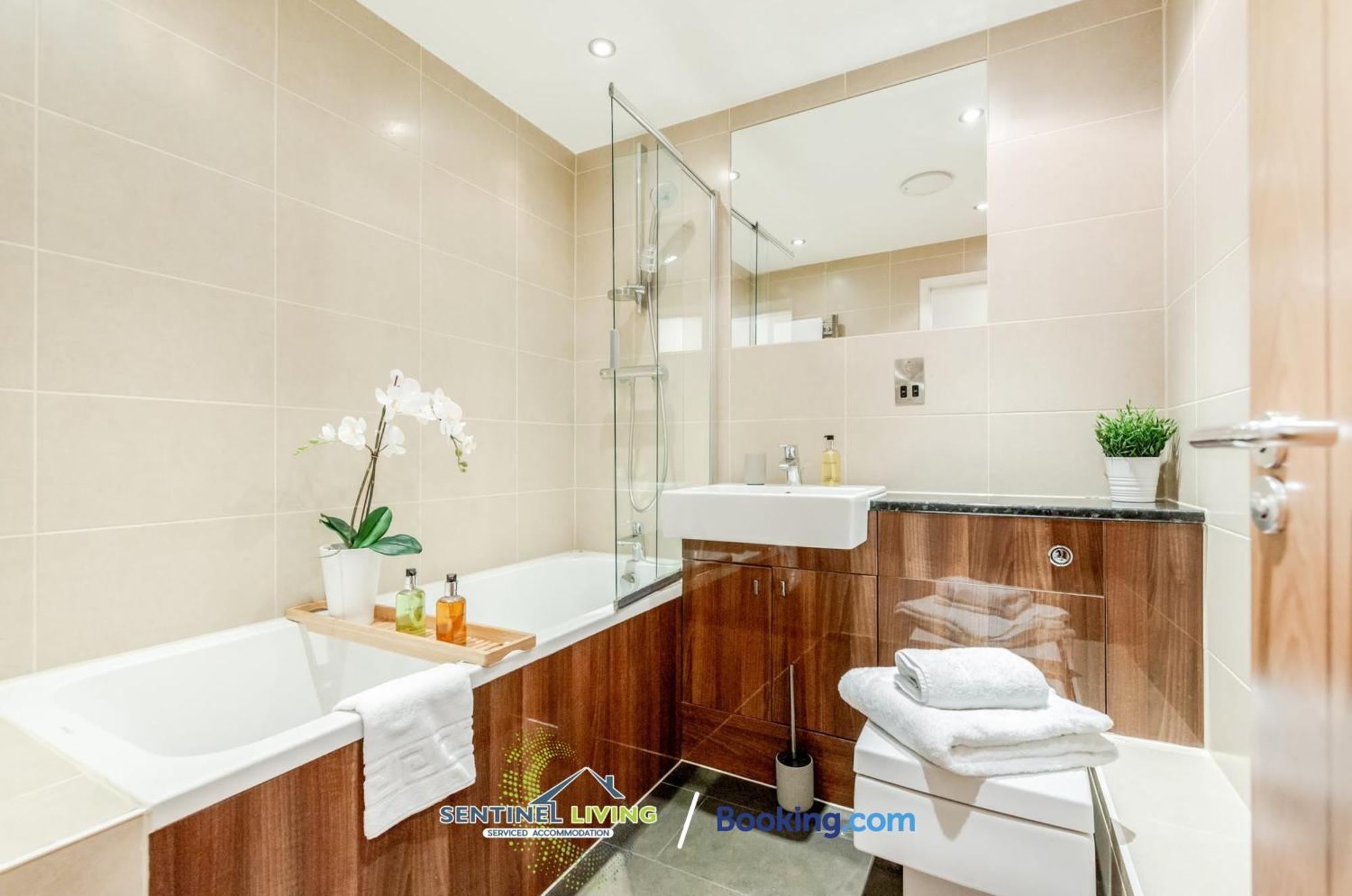 Windsor Flat 2 Bed By Sentinel Living With Free Wifi And Parking Apartment Exterior foto