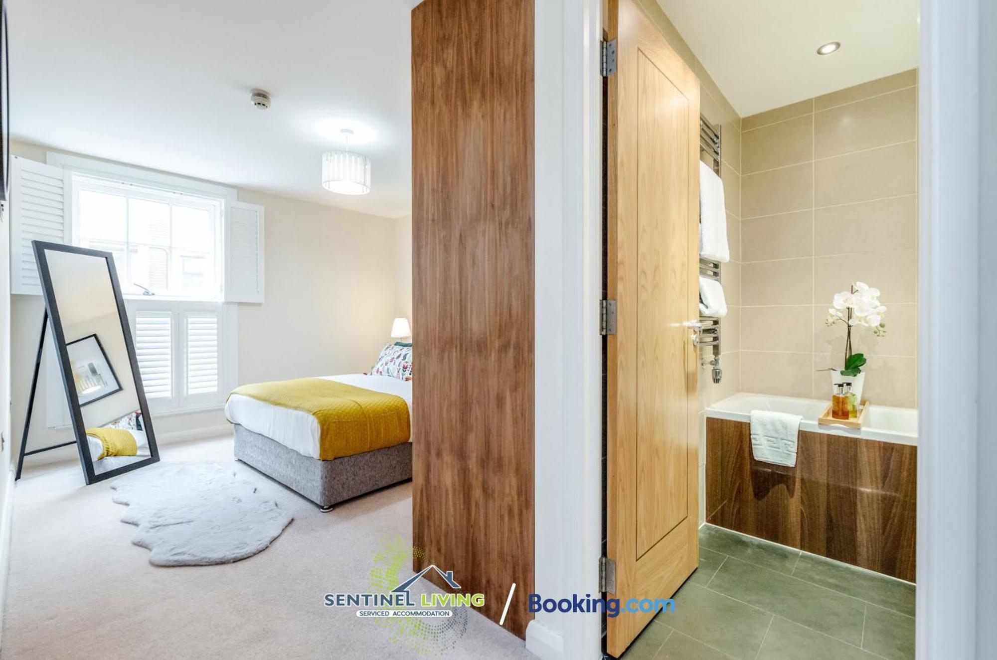 Windsor Flat 2 Bed By Sentinel Living With Free Wifi And Parking Apartment Exterior foto