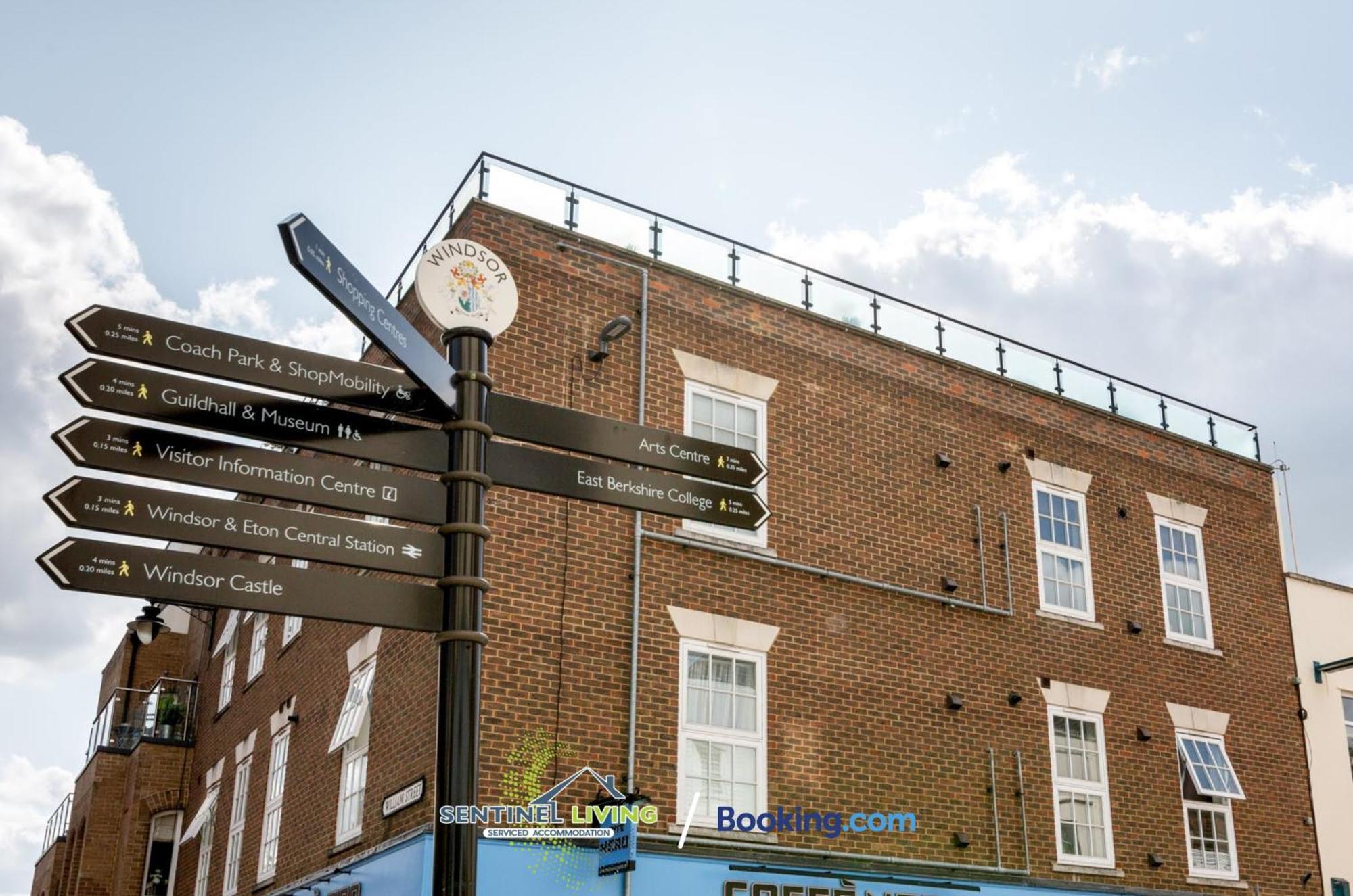 Windsor Flat 2 Bed By Sentinel Living With Free Wifi And Parking Apartment Exterior foto